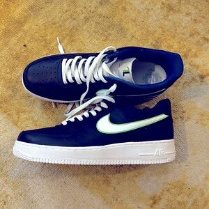 Custom Nike Air Force 1’s Blue and Teal